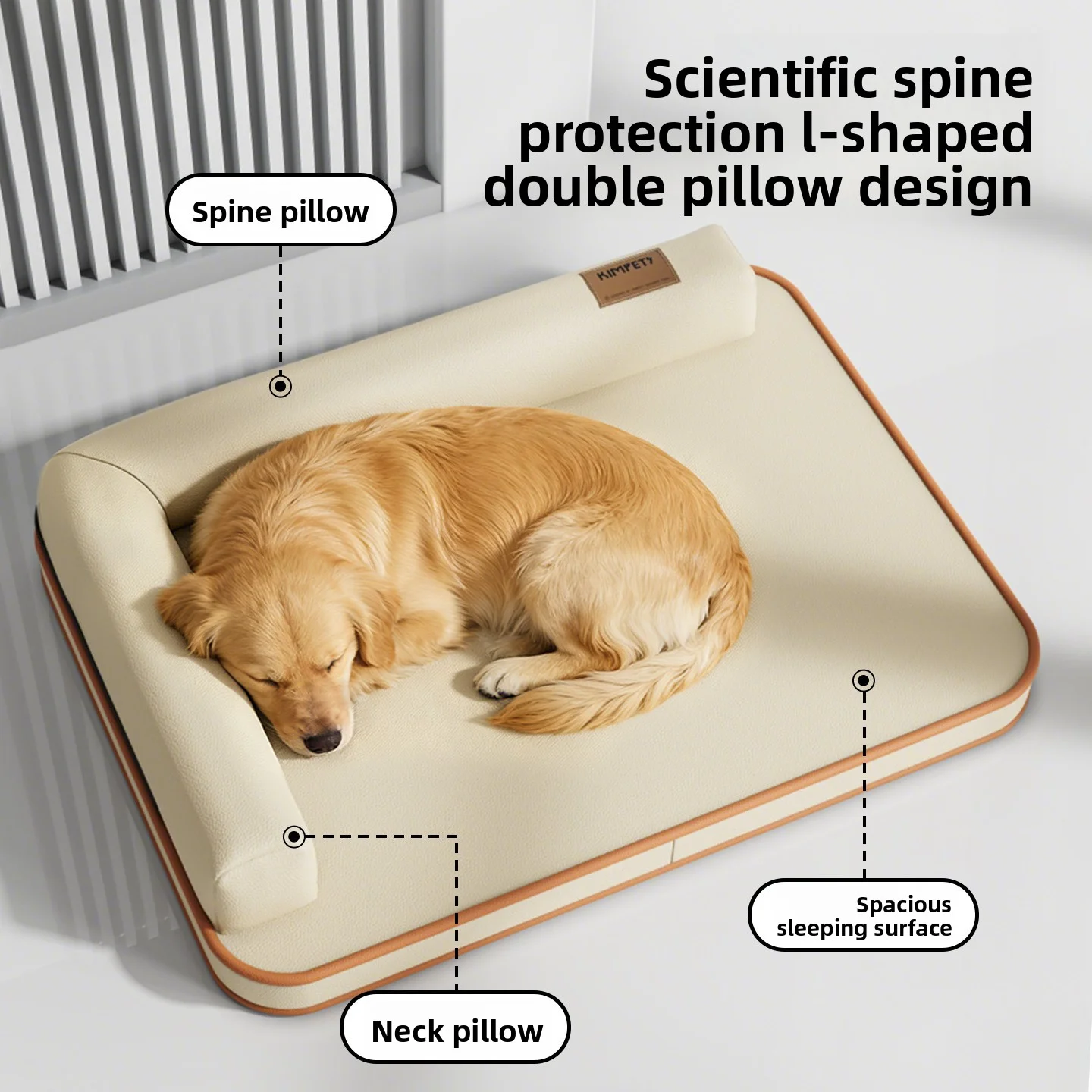 Dog Mat Suitable for All Seasons, Medium-Sized and Large Waterproof and Tear Resistant Dog Bed, Summer Removable and Washable Do - Image 2