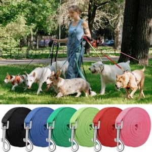 1.2M-30M Long Nylon Dog Training Leashes Walking Pet Leash Long Lanyard Traction Rope for Small Large Dogs Lead Item