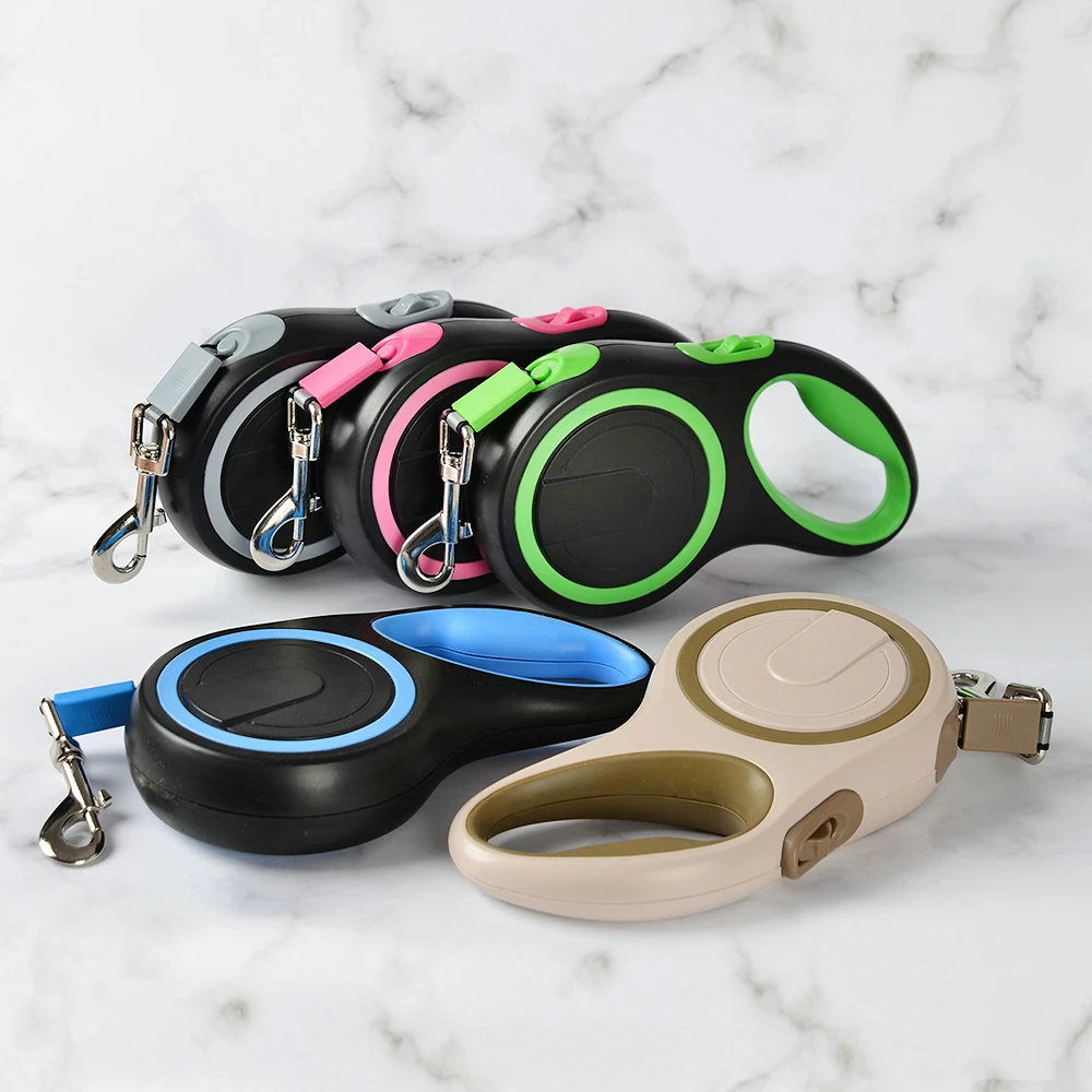 8/5m Dog Leash Strong Nylon Pets Traction Rope Extending Automatic Retractable 50kg Big Dogs Lead Walking Labrador Accessories - Image 3